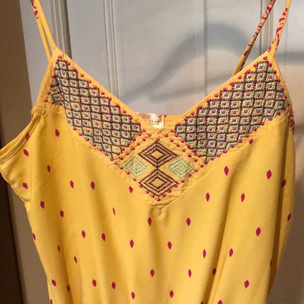 yellow romper